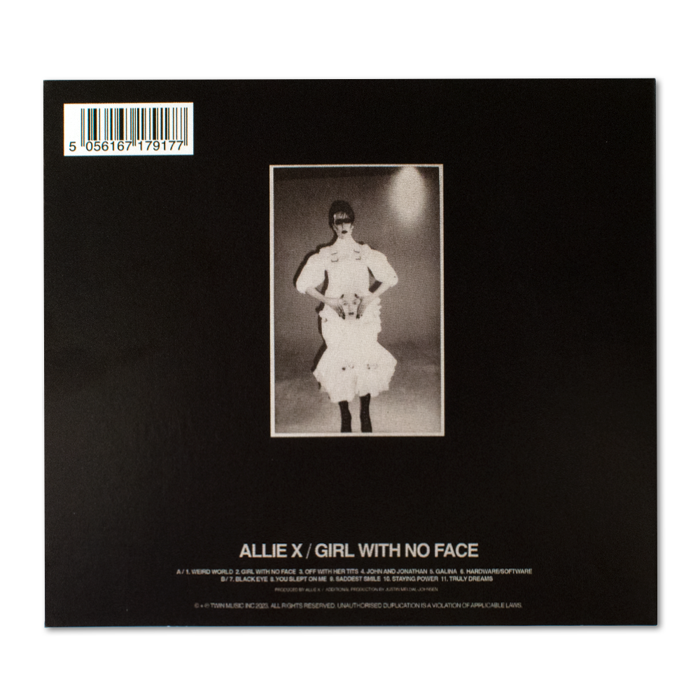 GIRL WITH NO FACE - CD