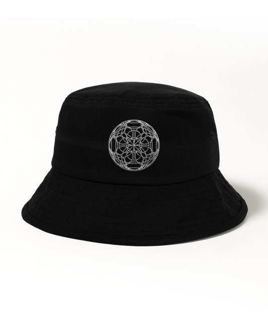 ALLIE X - Space and Time Bucket Hat (Black)