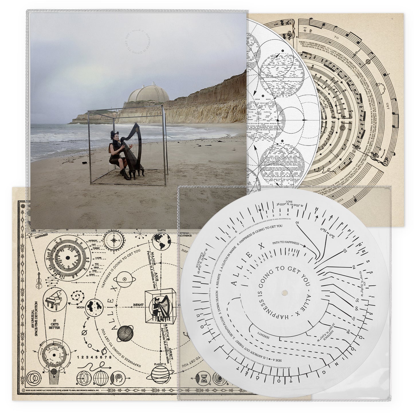 Happiness Is Going To Get You Signed Luxe Gatefold LP