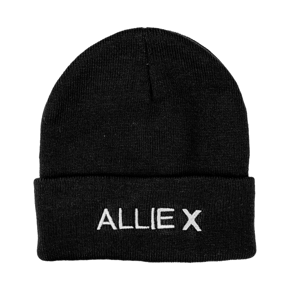 ALLIE X BEANIE (BLACK)