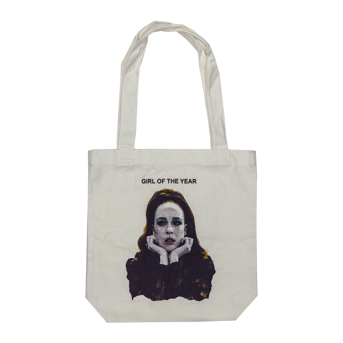 GIRL OF THE YEAR TOTE BAG (NATURAL)