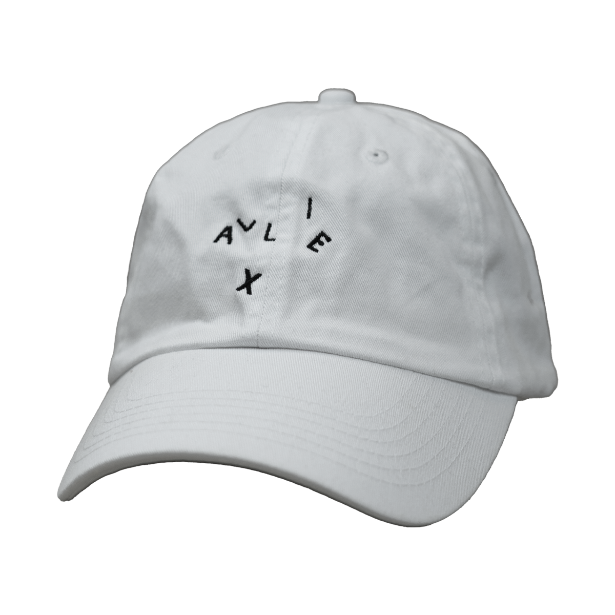 JUMBLED LOGO HAT (WHITE)