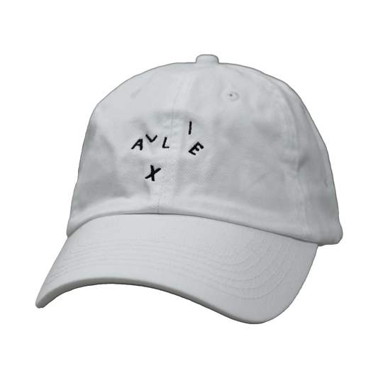 JUMBLED LOGO HAT (WHITE)