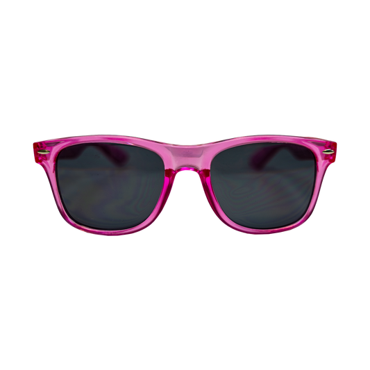 ALLIE X LOGO SUNGLASSES (PINK)