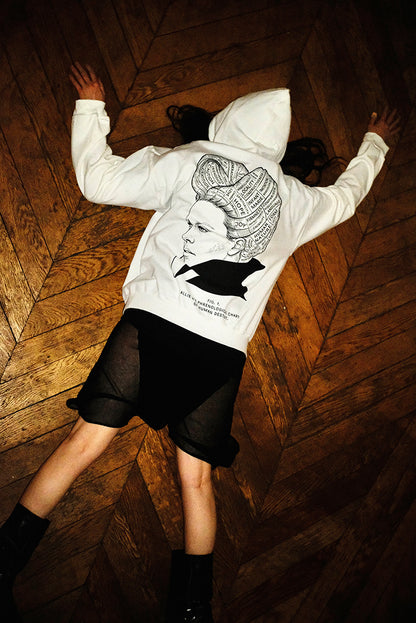ALLIE X - Phrenological Hoodie (White)
