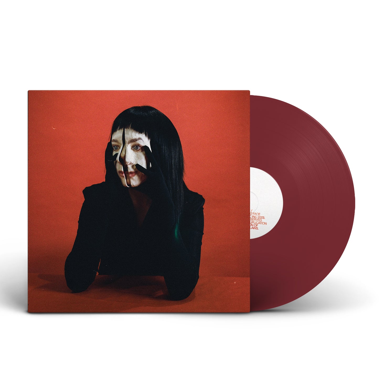 GIRL WITH NO FACE SINGLE SLEEVE VINYL