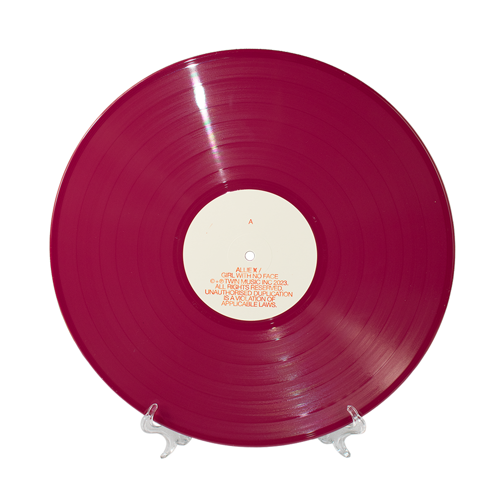 GIRL WITH NO FACE - SINGLE SLEEVE VINYL